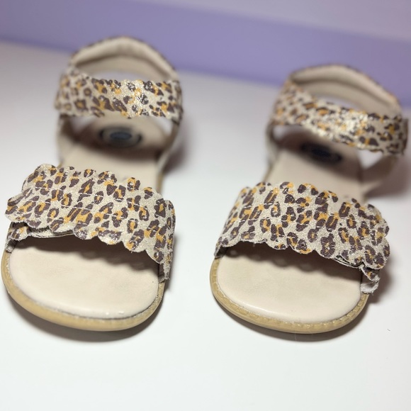 Livie and Luca, Leopard Sandals, size 2, leather / suede - Picture 5 of 9